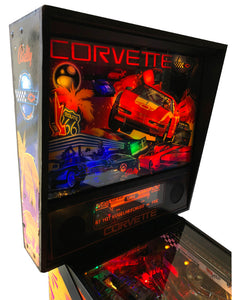 Corvette pinball machine