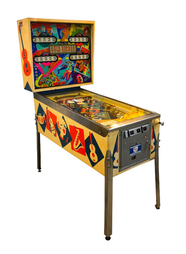 gold record pinball machine
