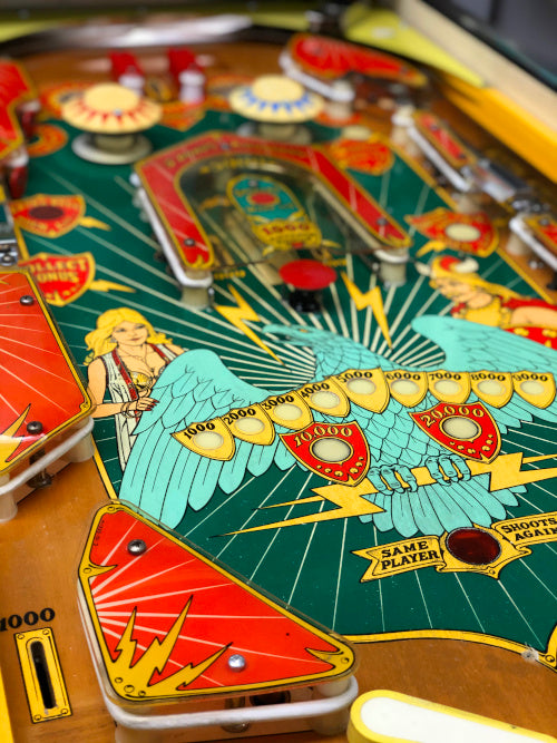 Bally rogo discount pinball machine