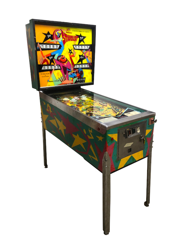 Stardust pinball machine